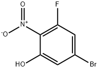 5-Bromo-3-fluoro-2-nitrophenol Struktur