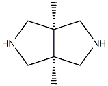 Pyrrolo[3,4-c]pyrrole, octahydro-3a,6a-dimethyl-, cis- Struktur