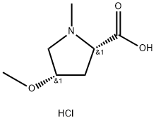 CIS-4-METHOXY-1-METHYL-L-PROLINE HCL Struktur