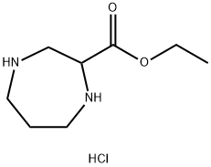 ethyl 1,4-diazepane-2-carboxylate dihydrochloride Struktur