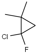 1-chloro-1-fluoro-2,2-dimethyl-cyclopropane