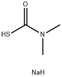 Carbamothioic acid, dimethyl-, sodium salt Struktur