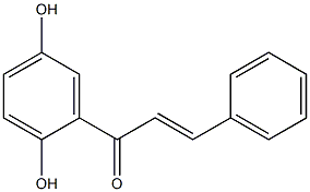 2-Propen-1-one, 1-(2,5-dihydroxyphenyl)-3-phenyl- Struktur