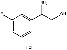 2-AMINO-2-(3-FLUORO-2-METHYLPHENYL)ETHAN-1-OL HYDROCHLORIDE Struktur