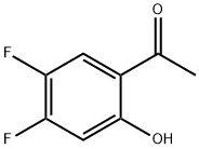 4',5'-Difluoro-2'-hydroxyacetophenone Struktur