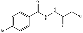 4-Bromo-benzoic acid N-(2-chloro-acetyl)-hydrazide