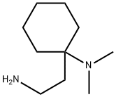 1-(2-AMINOETHYL)-N,N-DIMETHYLCYCLOHEXAN-1-AMINE Struktur