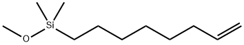 Silane, methoxydimethyl-7-octen-1-yl- Struktur