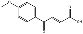 4-(4-Methoxyphenyl)-4-oxobut-2-enoic acid Struktur