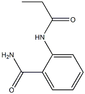 2-(propanoylamino)benzamide Struktur