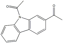 Ethanone,1,1'-(9H-carbazole-2,9-diyl)bis- Struktur