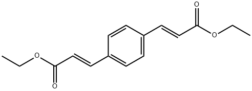 Diethyl 1,4-Phenylenediacrylate Struktur