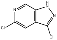 3,5-Dichloro-1H-pyrazolo[3,4-c]pyridine Struktur