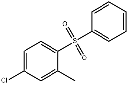 4-chloro-2-methyl-1-(phenylsulfonyl)benzene Struktur