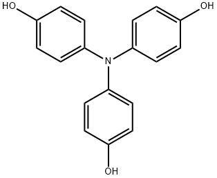 Phenol, 4,4',4''-nitrilotris- Struktur