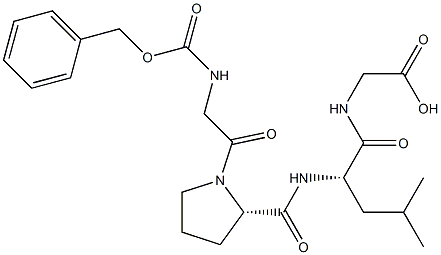 Glycine, N-[N-[1-[N-[(phenylmethoxy)carbonyl]glycyl]-L-prolyl]-L-leucyl]-