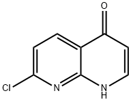 7-CHLORO-1,8-NAPHTHYRIDIN-4(1H)-ONE Struktur