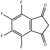 4,5,6,7-tetrafluoro-1H-indene-1,3(2H)-dione Struktur