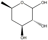 D-xylo-Hexopyranose,4,6-dideoxy- Struktur