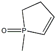 1H-Phosphole, dihydro-1-methyl-, 1-oxide Struktur