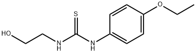 (E)-N-(4-ethoxyphenyl)-N-(2-hydroxyethyl)carbamimidothioic acid Struktur