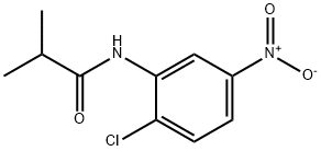 N-(2-chloro-5-nitrophenyl)-2-methylpropanamide Struktur