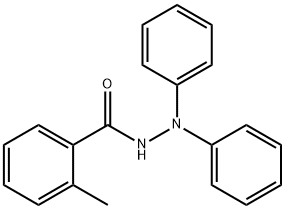 2-methyl-N',N'-diphenylbenzohydrazide Struktur