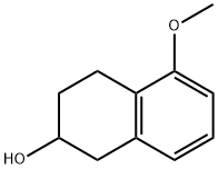 5-Methoxy-1,2,3,4-tetrahydronaphthalen-2-ol Struktur