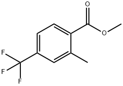 methyl 4-(trifluoromethyl)-2-methylbenzoate Struktur