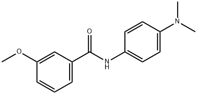 N-[4-(dimethylamino)phenyl]-3-methoxybenzamide Struktur