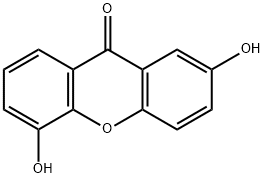 2,5-二羥基呫噸酮, 35040-32-5, 結(jié)構(gòu)式