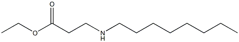 ethyl 3-(octylamino)propanoate Struktur