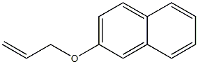 Naphthalene, 2-(2-propenyloxy)- Struktur