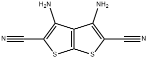 3,4-二氨基噻吩并[2,3-B]噻吩-2,5-二腈, 3954-26-5, 結(jié)構(gòu)式