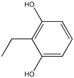 1,3-Benzenediol, 2-ethyl- Struktur