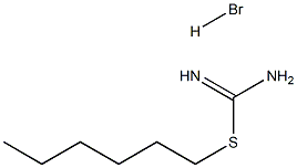 (hexylsulfanyl)methanimidamide hydrobromide