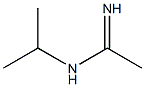 Ethanimidamide,N-(1-methylethyl)- Struktur