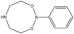 4H-1,3,6,2-Dioxazaborocine, tetrahydro-2-phenyl- Struktur