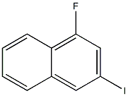 1-fluoro-3-iodonaphthalene Struktur