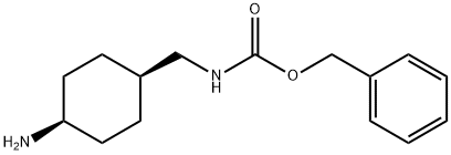 BENZYL [(CIS-4-AMINOCYCLOHEXYL)METHYL]CARBAMATE Struktur