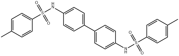 N,N-([1,1-biphenyl]-4,4-diyl)bis(4-methylbenzenesulfonamide) Struktur