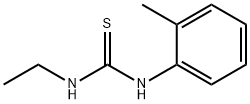 1-ethyl-3-(2-methylphenyl)thiourea Struktur