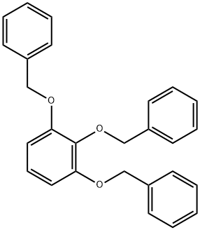 1,2,3-Tris-benzyloxy-benzene Struktur