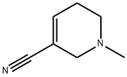 1-Methyl-1,2,5,6-tetrahydro-pyridine-3-carbonitrile Struktur