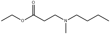 ethyl 3-[butyl(methyl)amino]propanoate Struktur