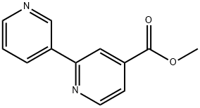 METHYL [2,3-BIPYRIDINE]-4-CARBOXYLATE Struktur