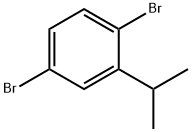 2,5-Dibromoisopropylbenzene Struktur