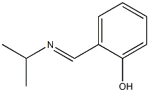 Phenol, 2-[[(1-methylethyl)imino]methyl]- Struktur