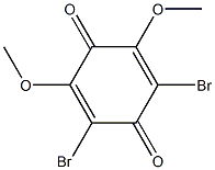 2,5-Cyclohexadiene-1,4-dione,2,6-dibromo-3,5-dimethoxy-