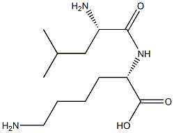 L-Lysine, L-leucyl- Struktur